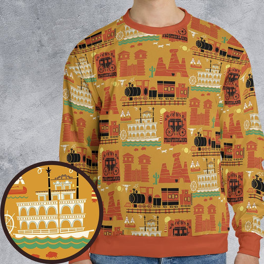 All-over Print Sweatshirt - ZH3MPK9D -  - 1