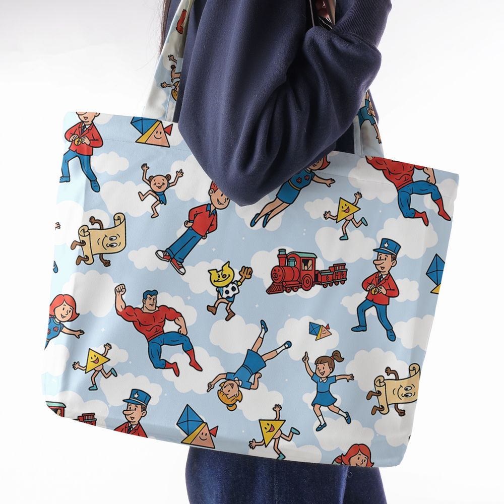 Large Tote Bag - 1Y4MPBBU -  - 1