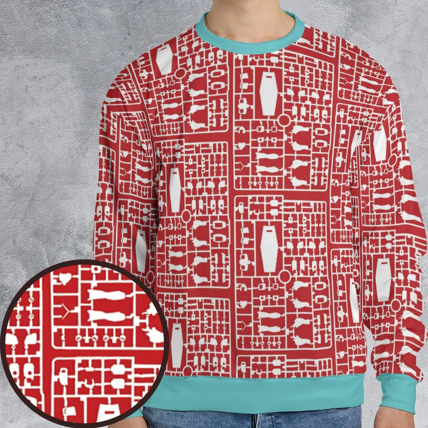 All-over Print Sweatshirt - QJHKW9MB