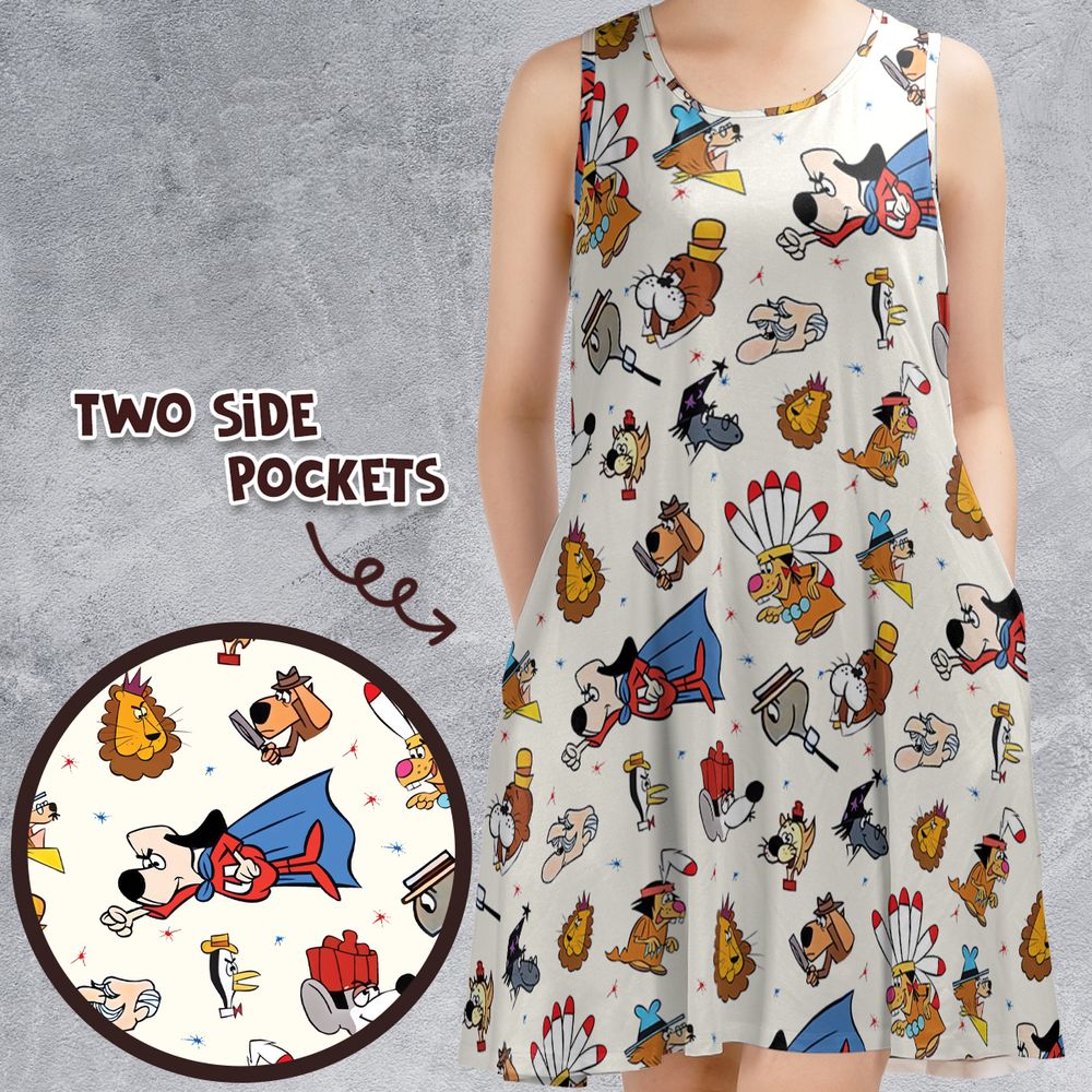 Sleeveless Dress - 4CUFK481 -  - 1