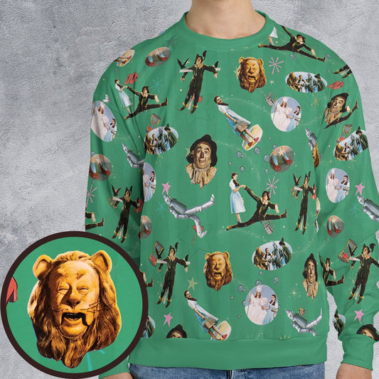 All-over Print Sweatshirt - RZ1U92U6 -  - 1