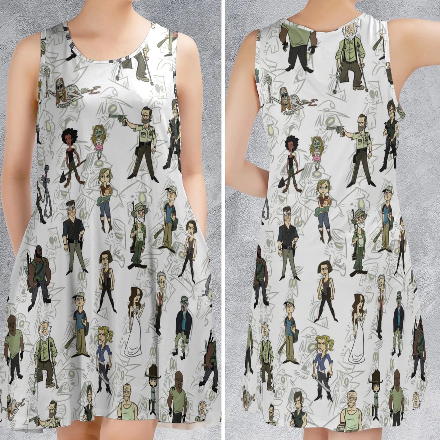 Sleeveless Dress - 3PL1GGBZ