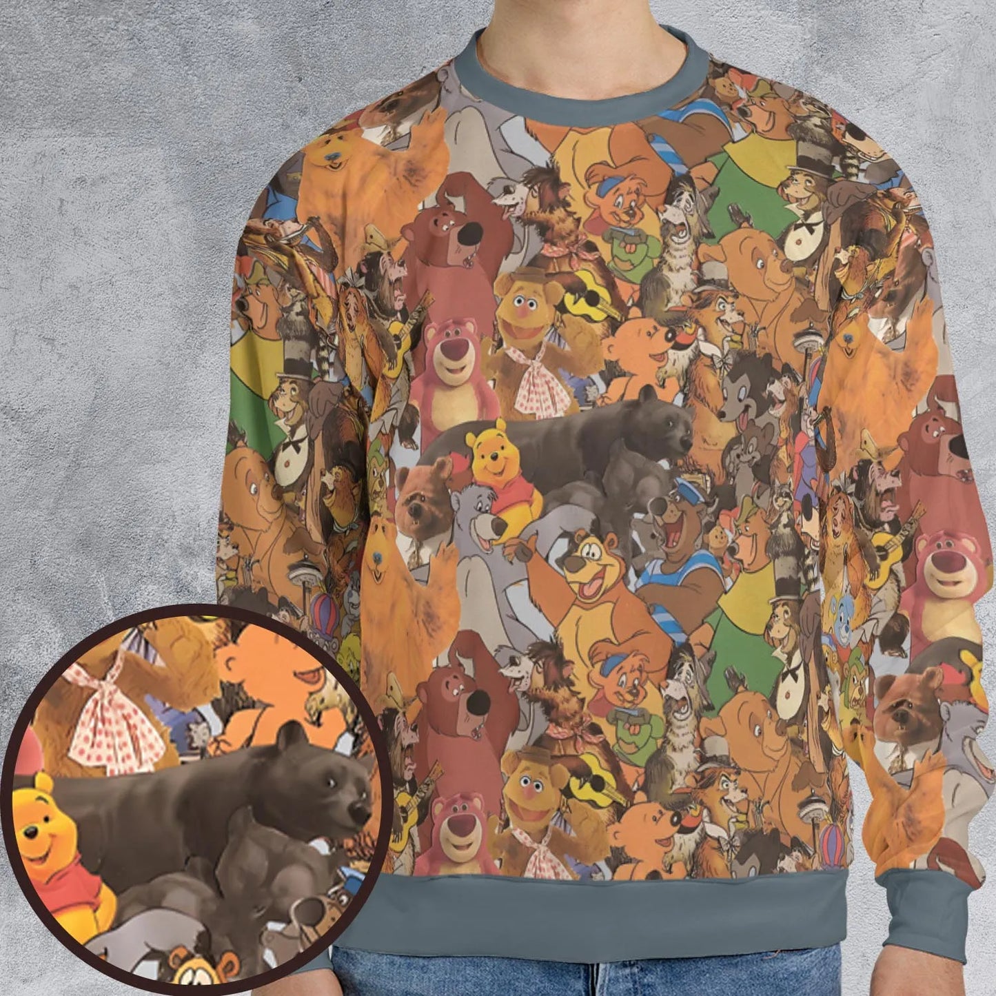 All-over Print Sweatshirt - SX8SC1EK