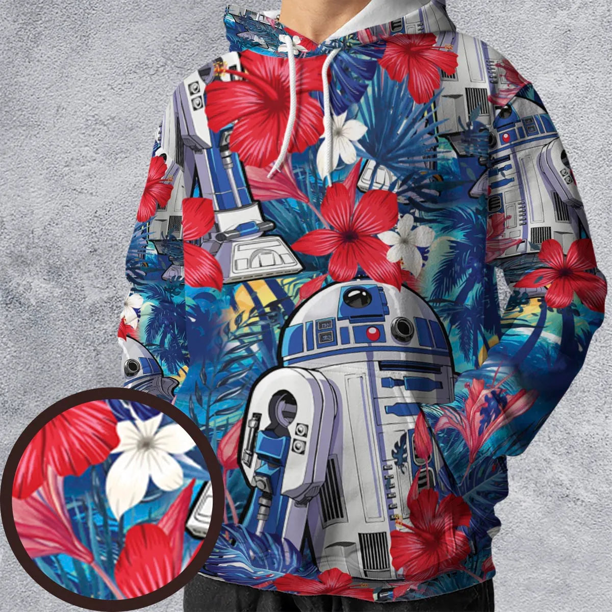 All-over Print Hoodie - BQWRE2ER