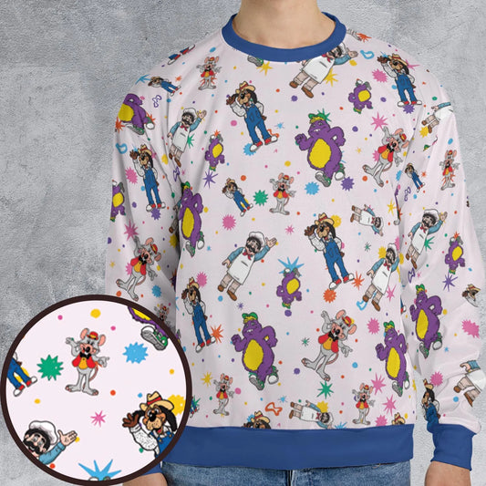 All-over Print Sweatshirt - 6HB85JCR