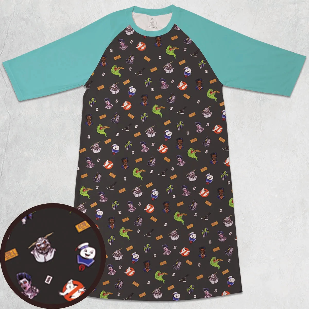 3/4 Sleeve Raglan Dress - UE4QRXLG