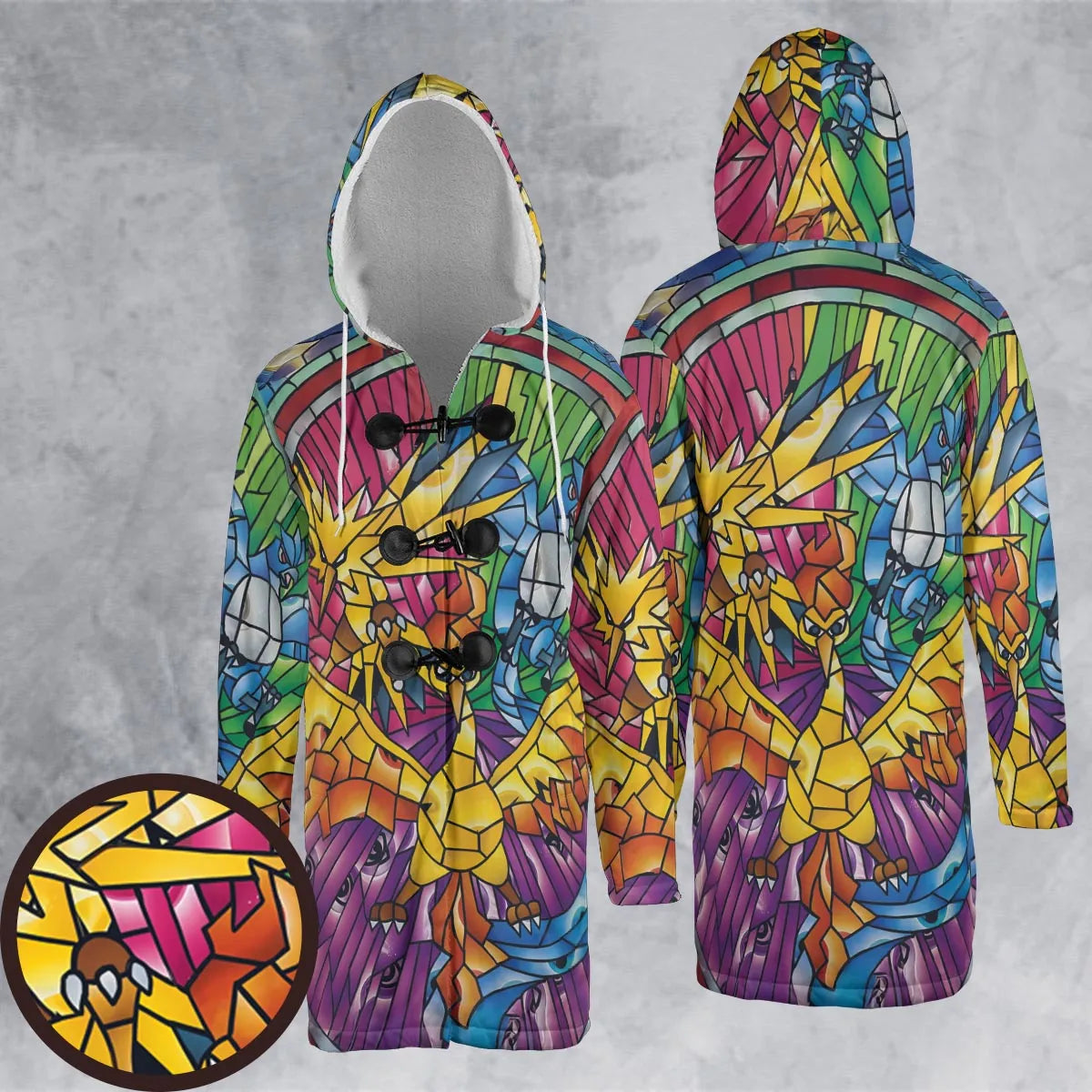 Hooded Cloak Coat - HTNS9S6X