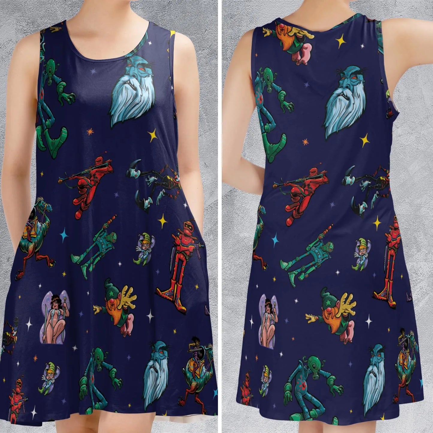 Sleeveless Dress - RF8ESP2Q