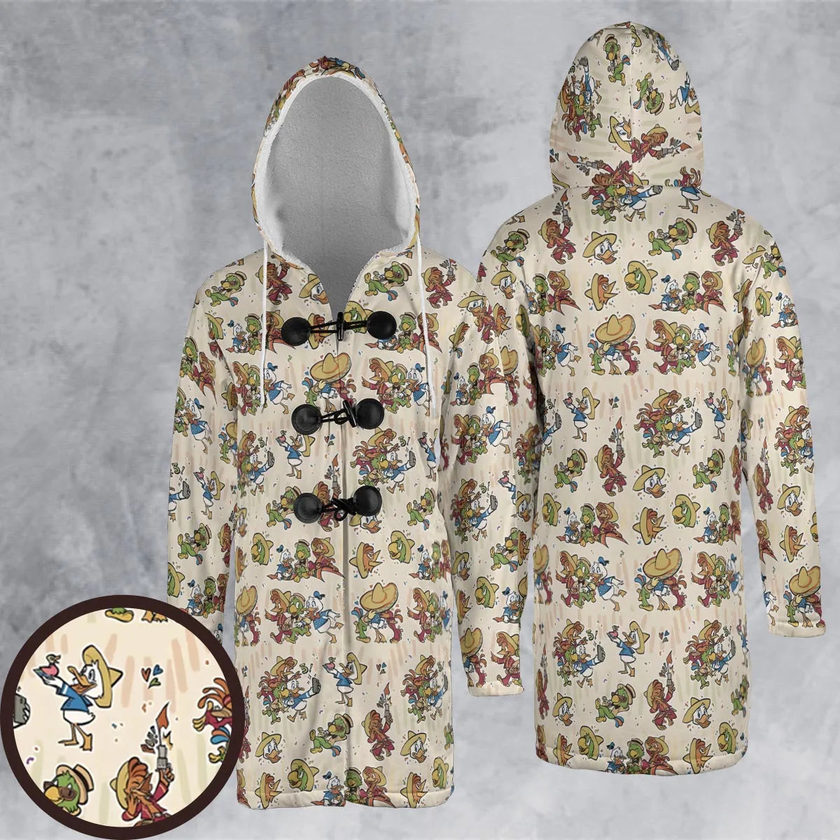 Hooded Cloak Coat - X5PJFH4W
