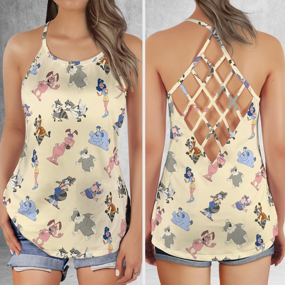 Criss Cross Tank Top - PDK81H6J -  - 1