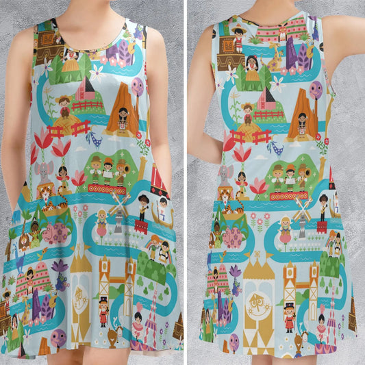 Sleeveless Dress - B2PFF45Y