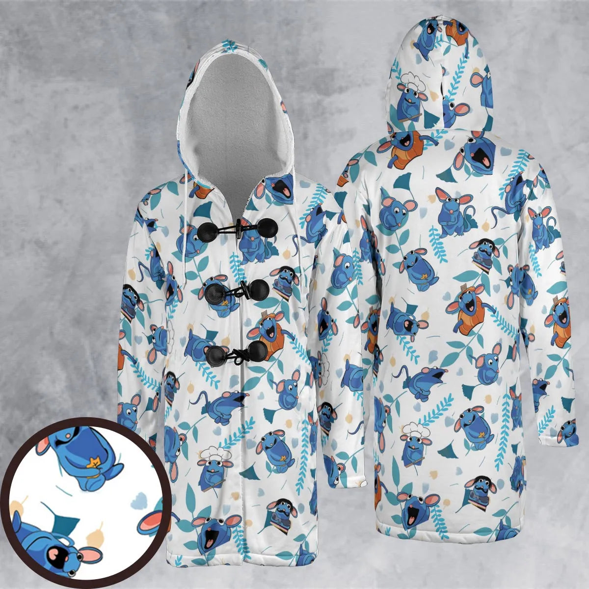 Hooded Cloak Coat - D9TNUD7W