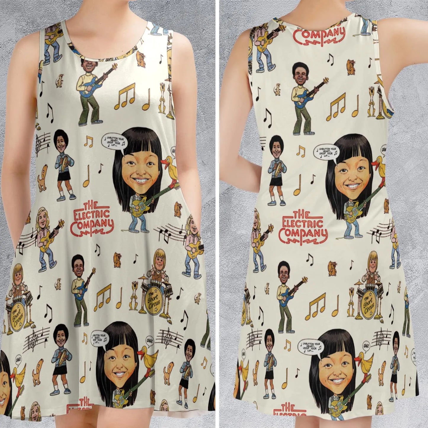 Sleeveless Dress - C72GJZ9Q