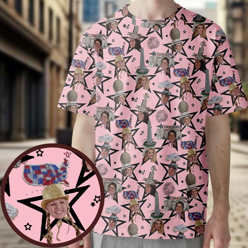 All-Over Print Unisex T-Shirt - QTQY57B6 -  - 1