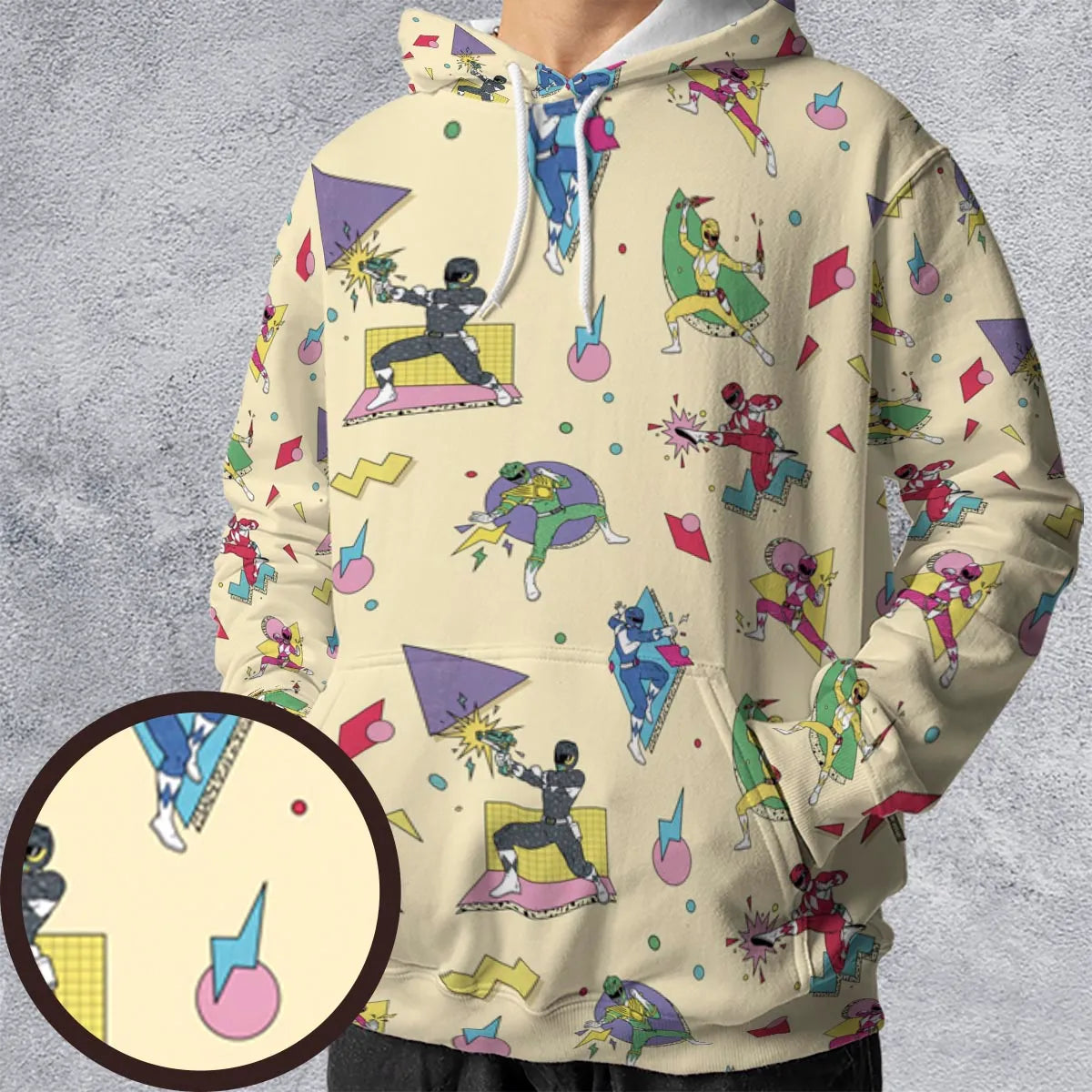 All-over Print Hoodie - HEVRRFDE