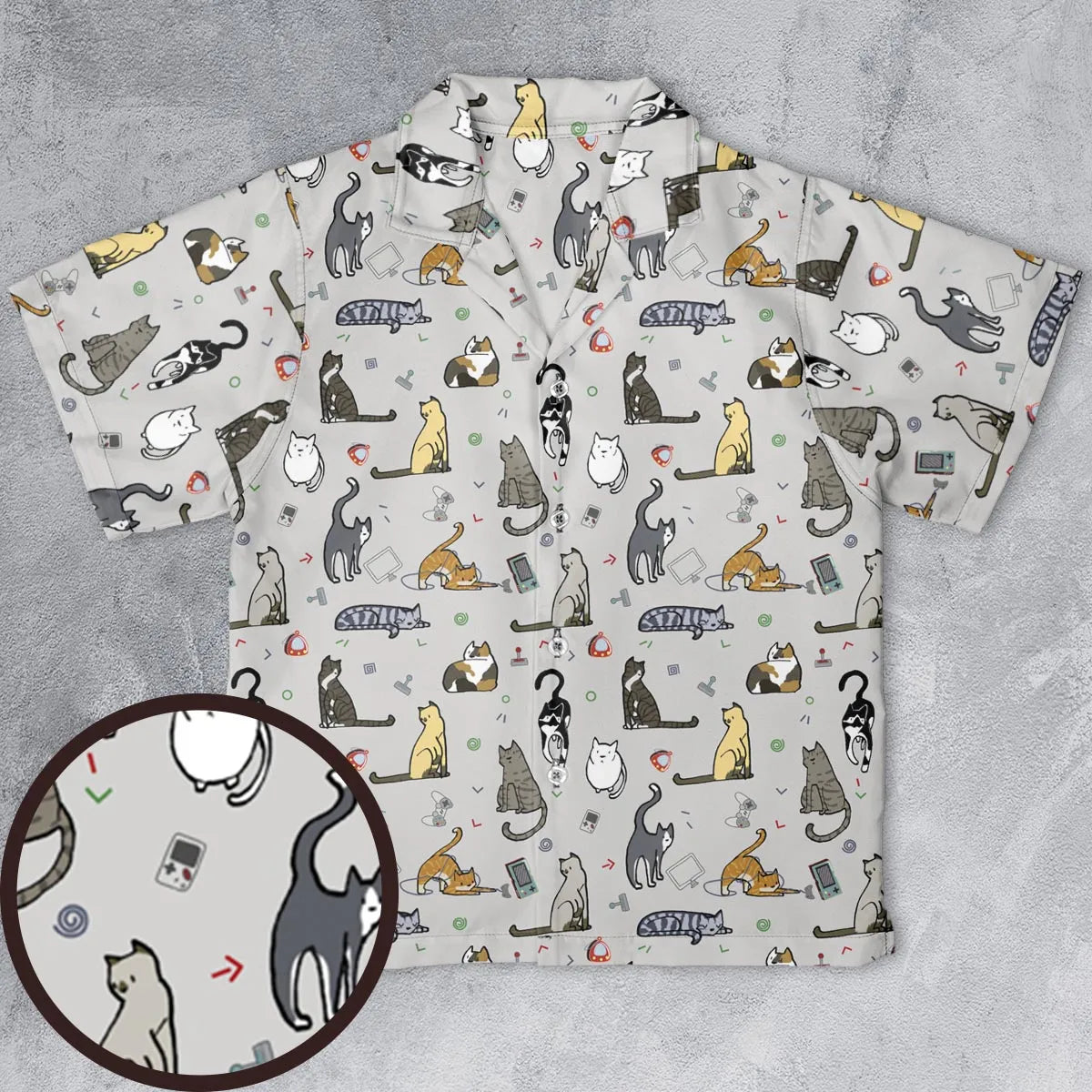 Youth Hawaiian Shirt - XT99FM7B