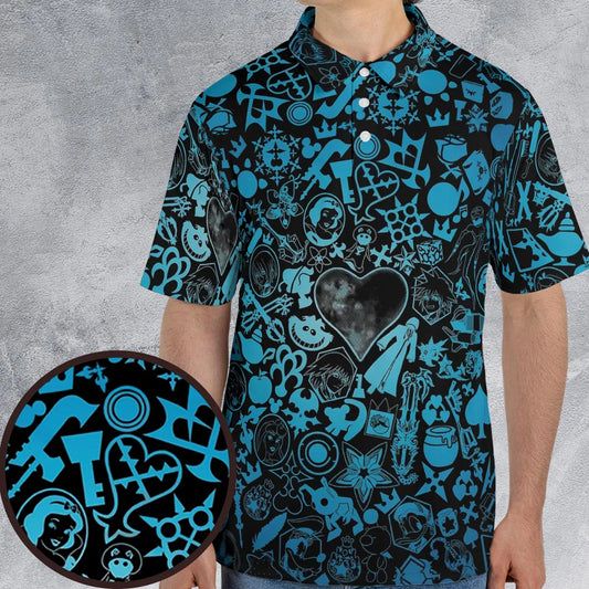 AOP Men/Women Polo Shirt - ZTKVNHVY