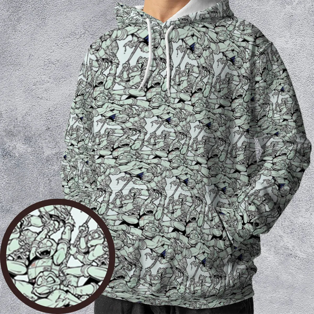 All-over Print Hoodie - 31WR79QA