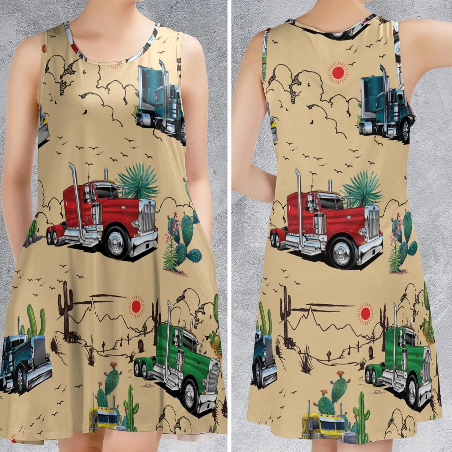 Sleeveless Dress - ETZDVCFY