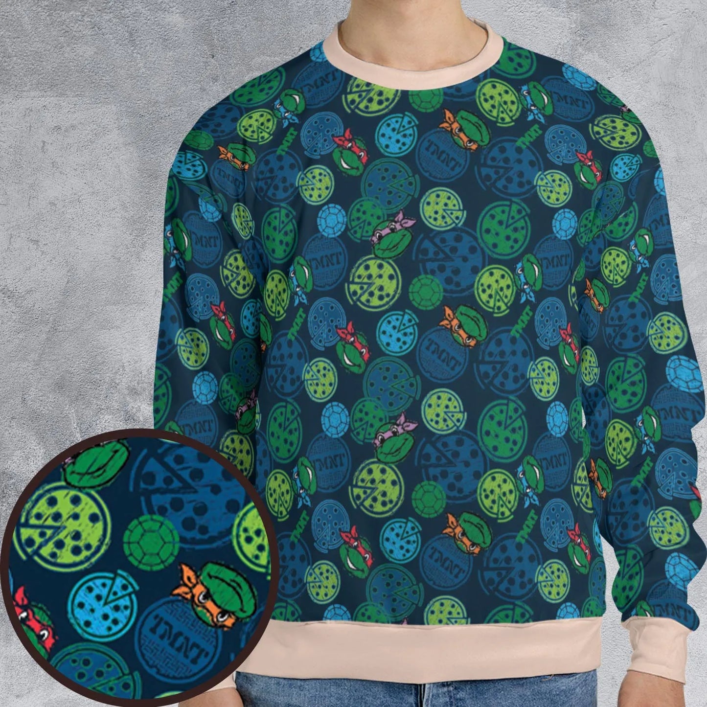 All-over Print Sweatshirt - K6REQ95H