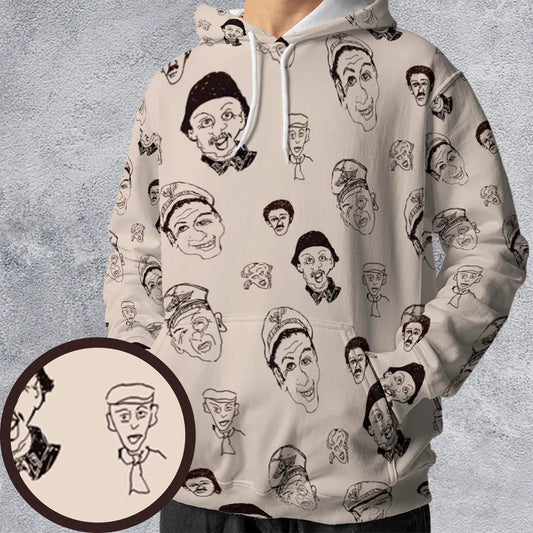 All-over Print Hoodie - FJJAVDFU