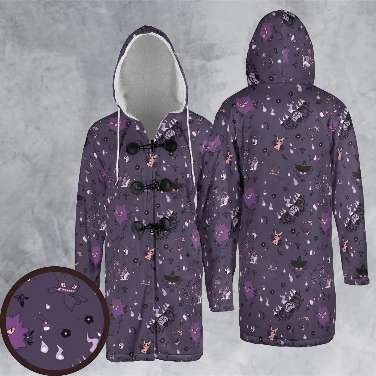 Hooded Cloak Coat - FTPC6J5X