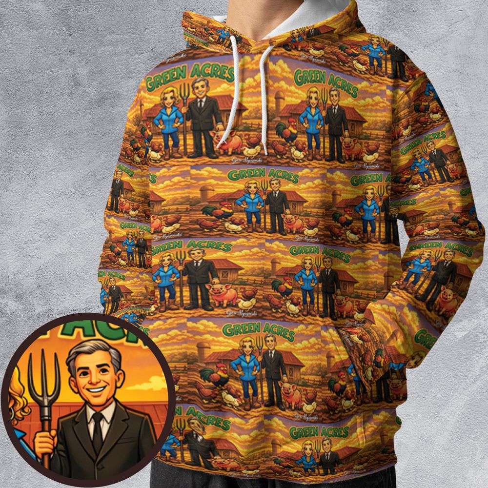 All-over Print Hoodie - 5MPEZ6PA -  - 1