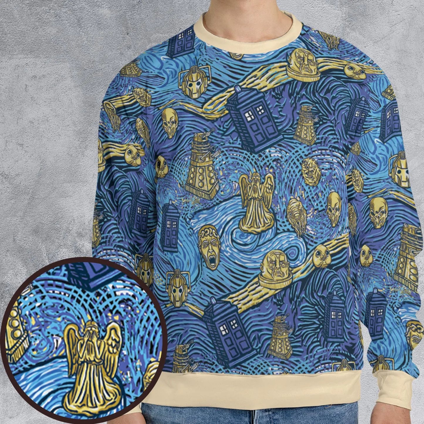 All-over Print Sweatshirt - W3UZ3WBD