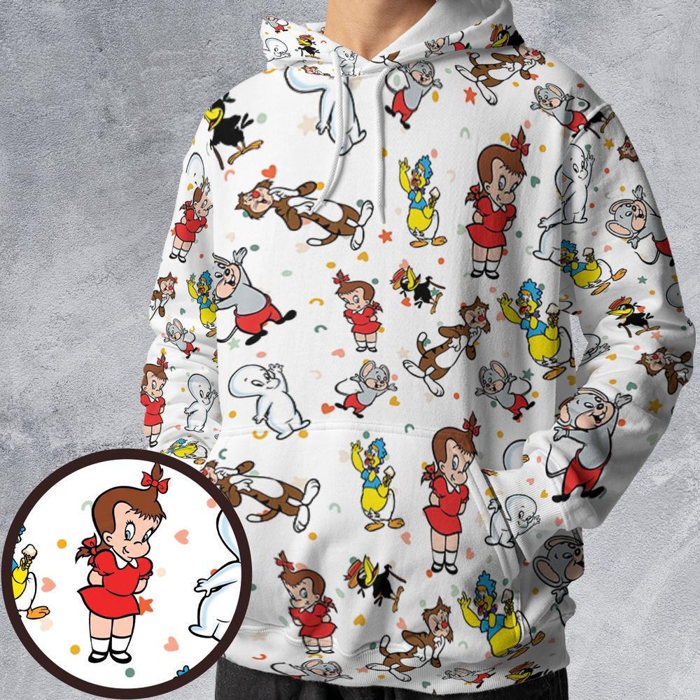 All-over Print Hoodie - RJ8JUU6H -  - 1