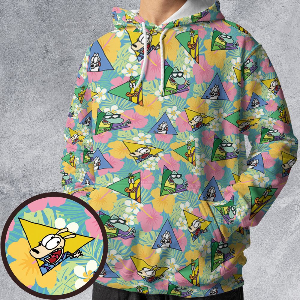 All-over Print Hoodie - ZBJJBSYX -  - 1