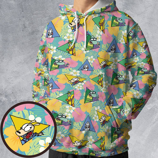 All-over Print Hoodie - ZBJJBSYX -  - 1