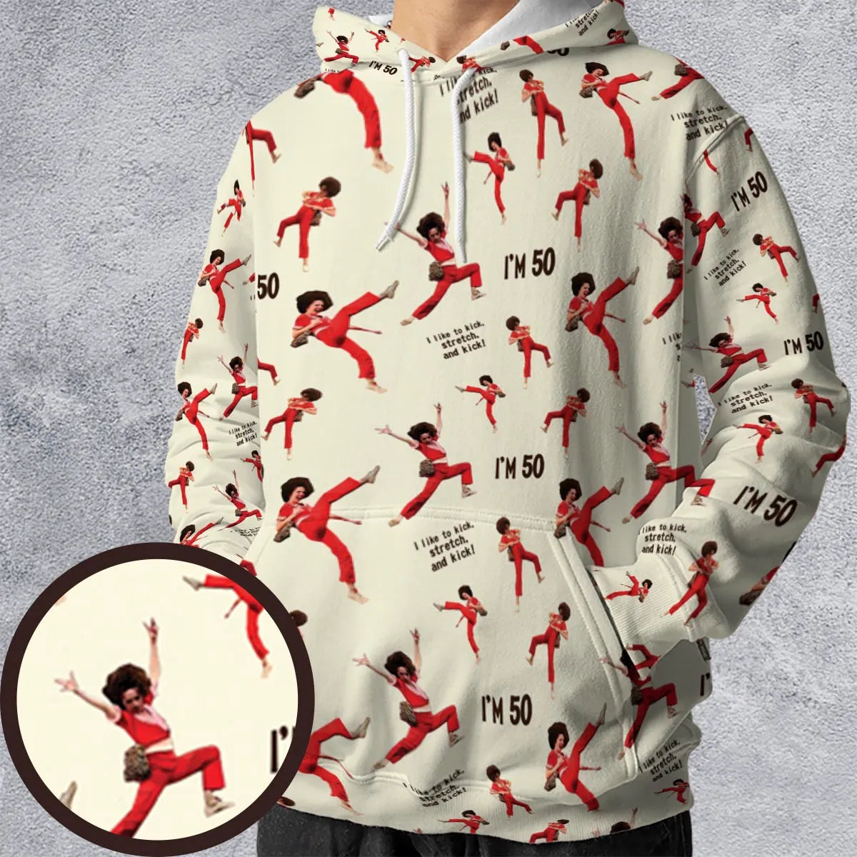 All-over Print Hoodie - 1PSZMLDD