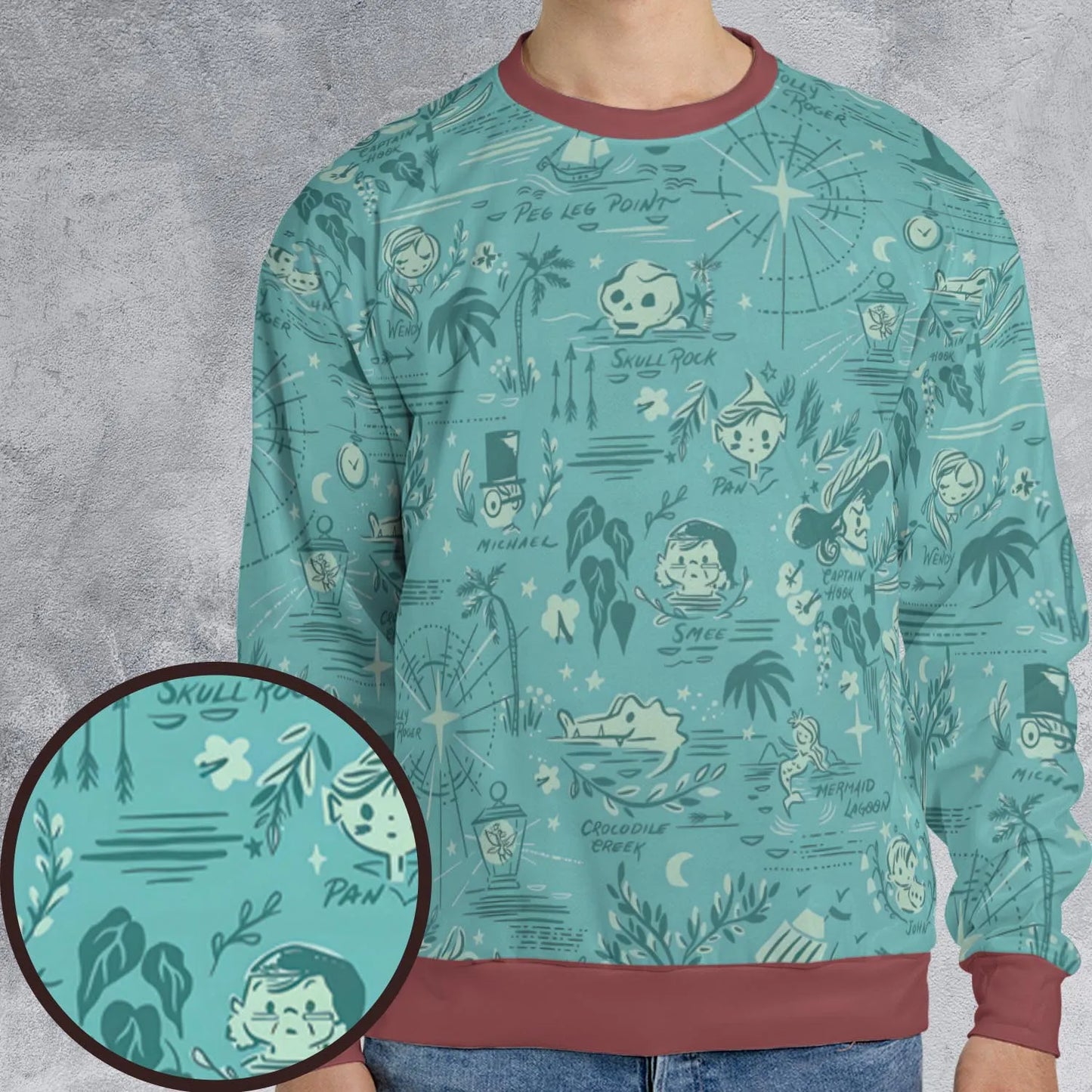 All-over Print Sweatshirt - SZ7R122H