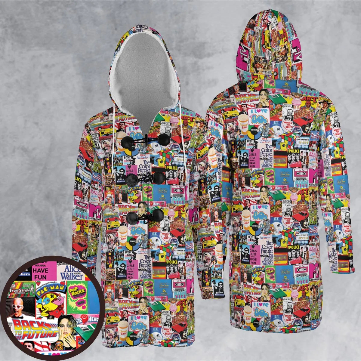 Hooded Cloak Coat - CDM9YELK