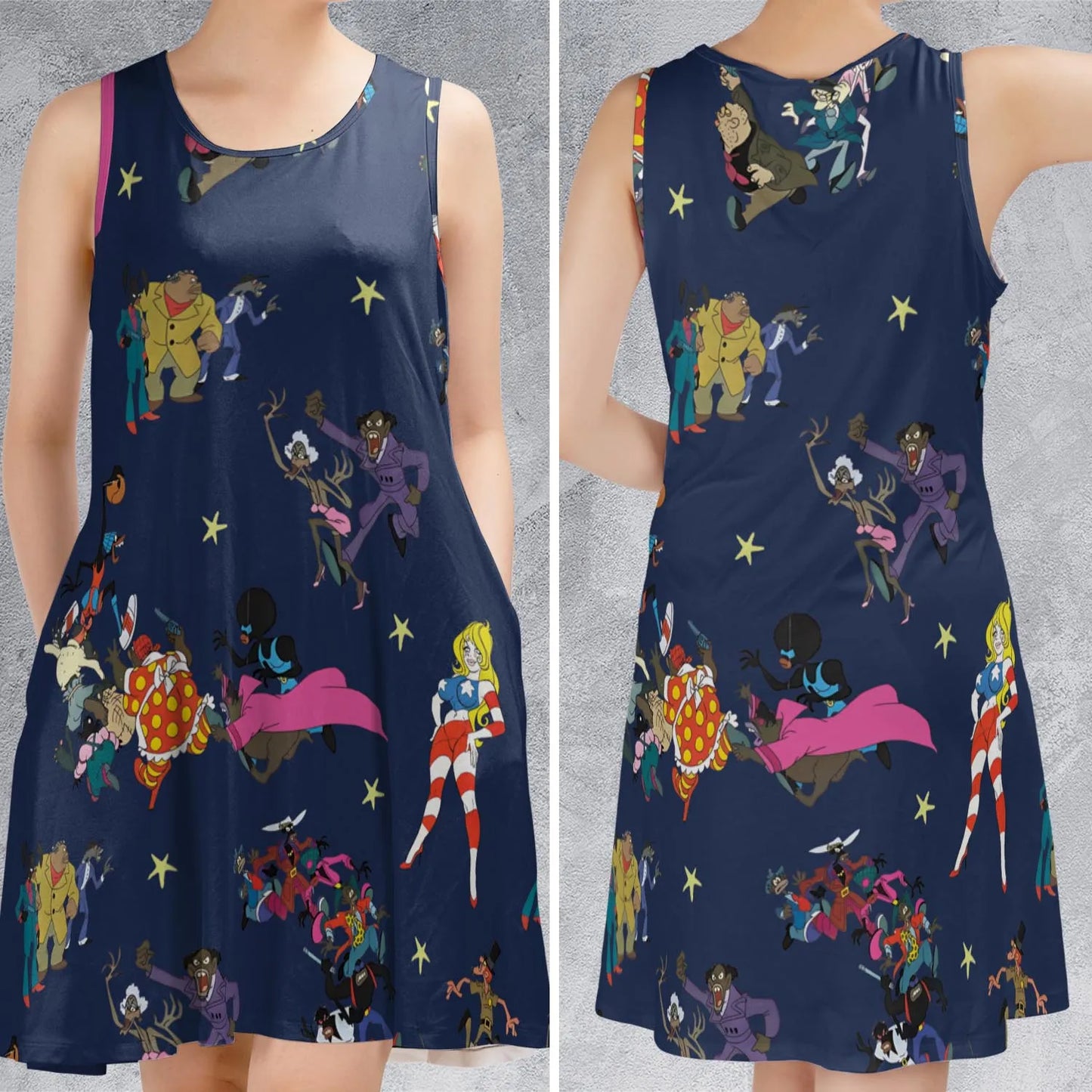Sleeveless Dress - 6YKTZJD4
