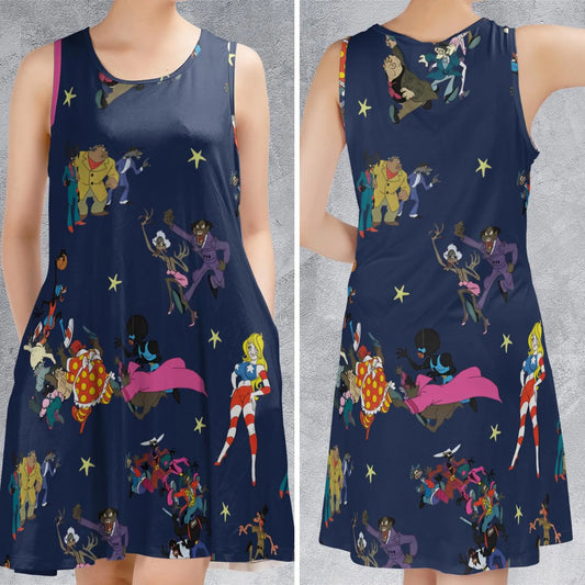 Sleeveless Dress - 6YKTZJD4
