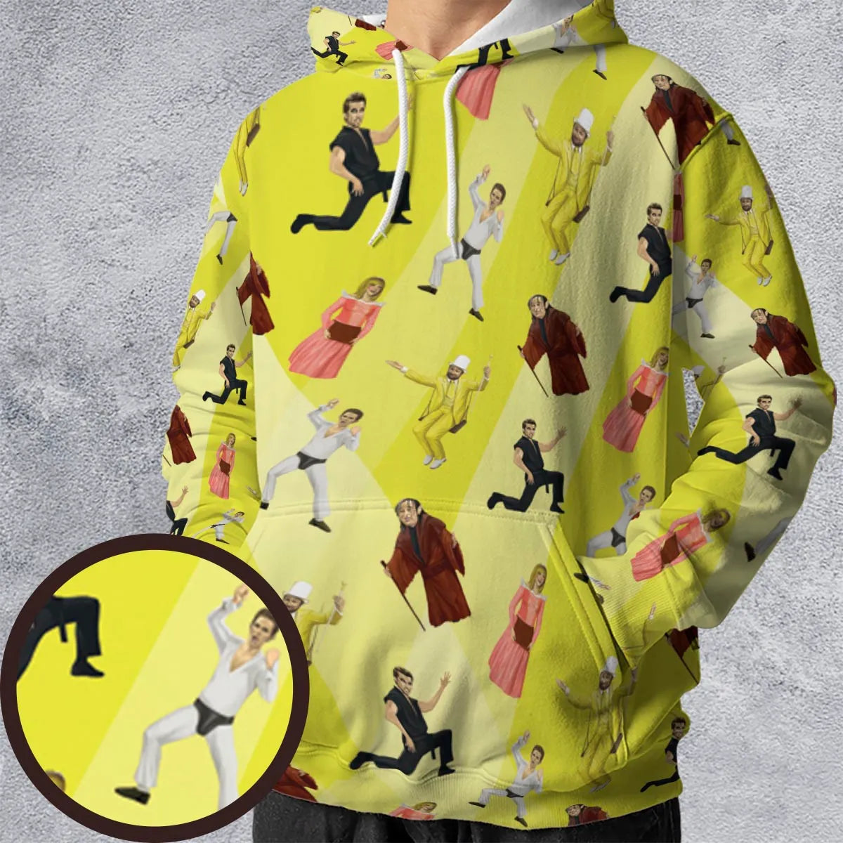 All-over Print Hoodie - QHZPEECH
