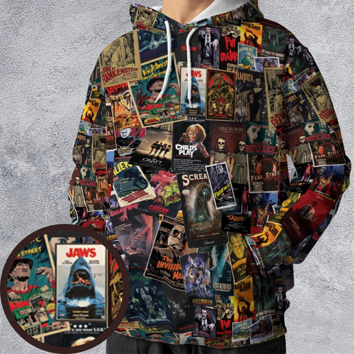 All-over Print Hoodie - 27LERHAS