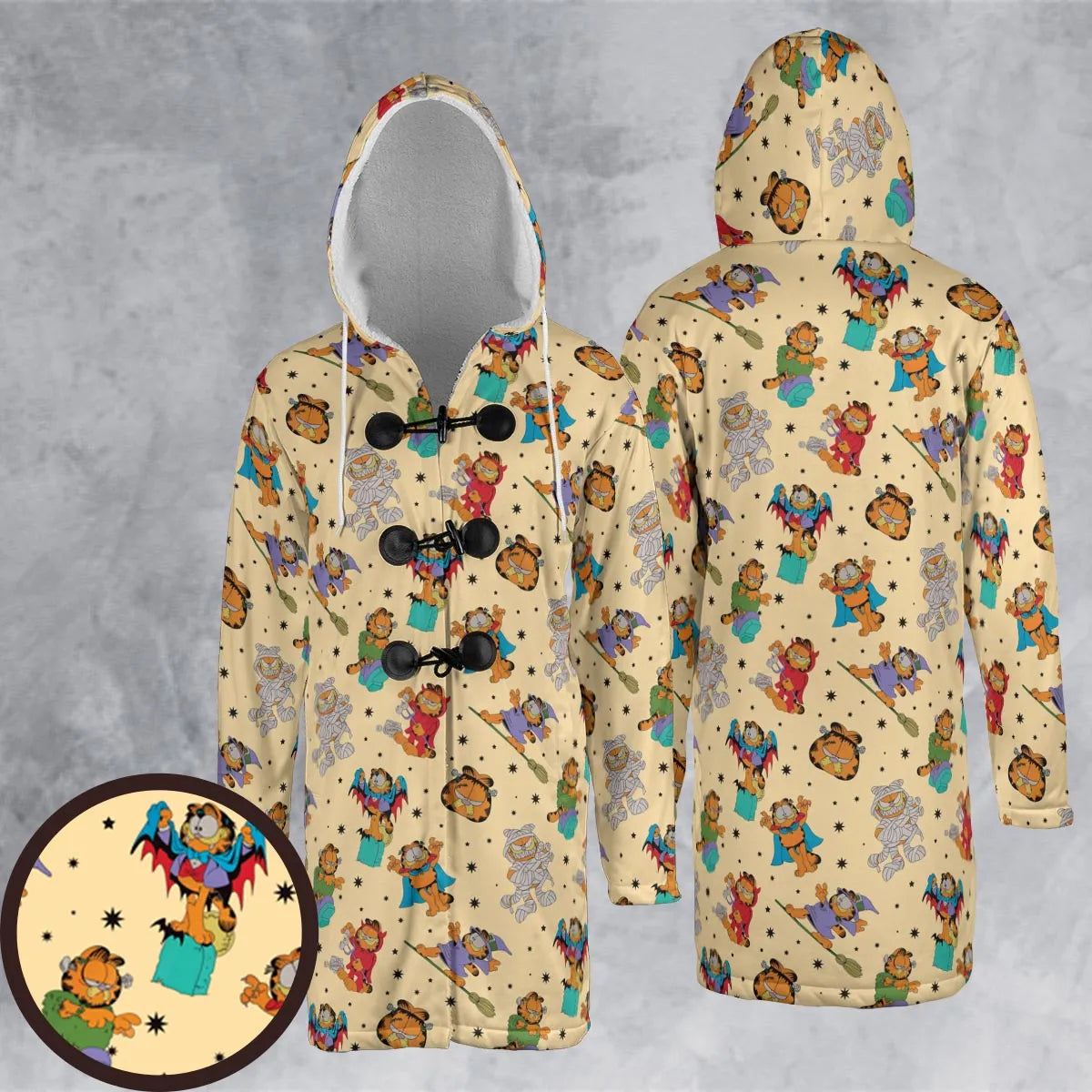 Hooded Cloak Coat - NESRHJRR