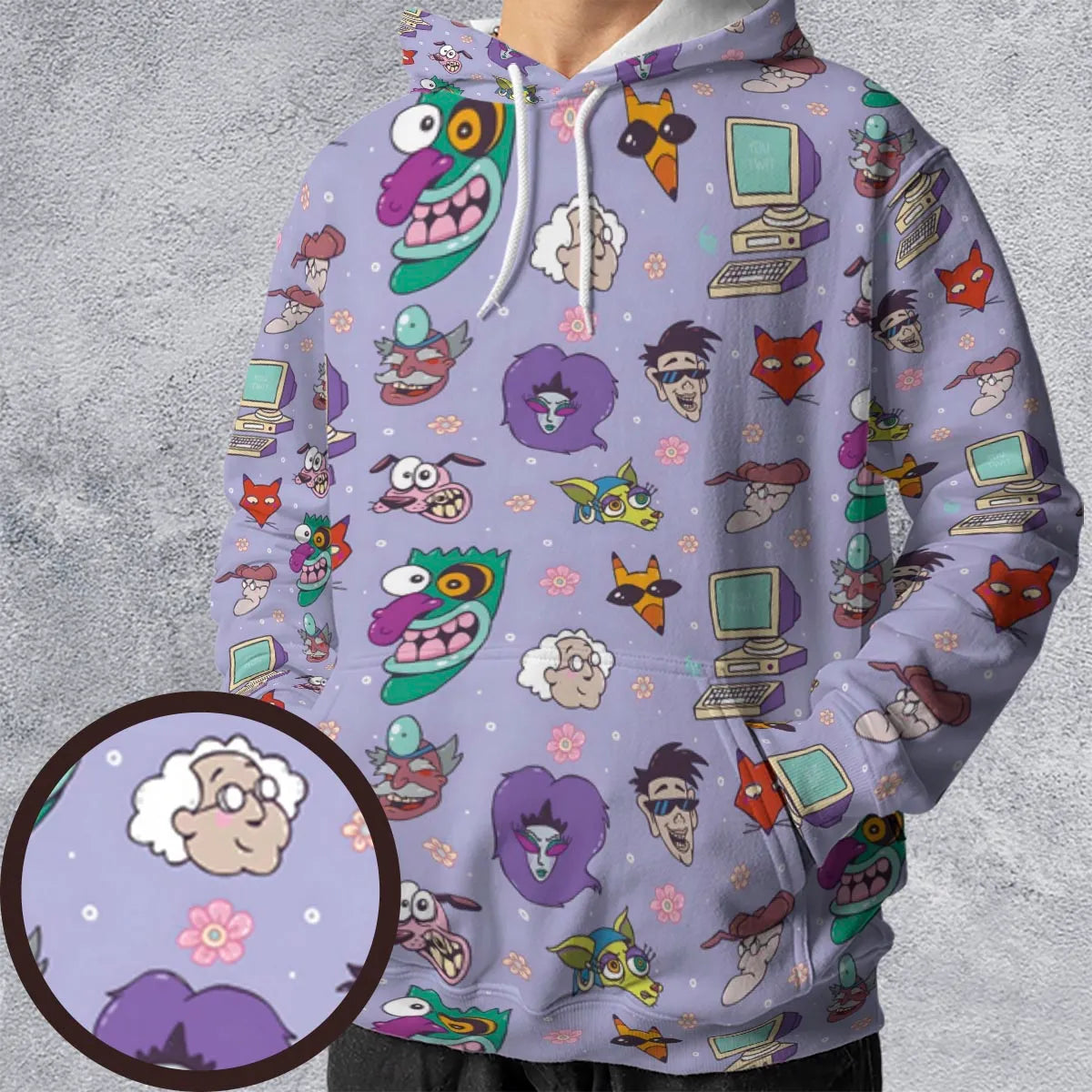 All-over Print Hoodie - 59QZDD13