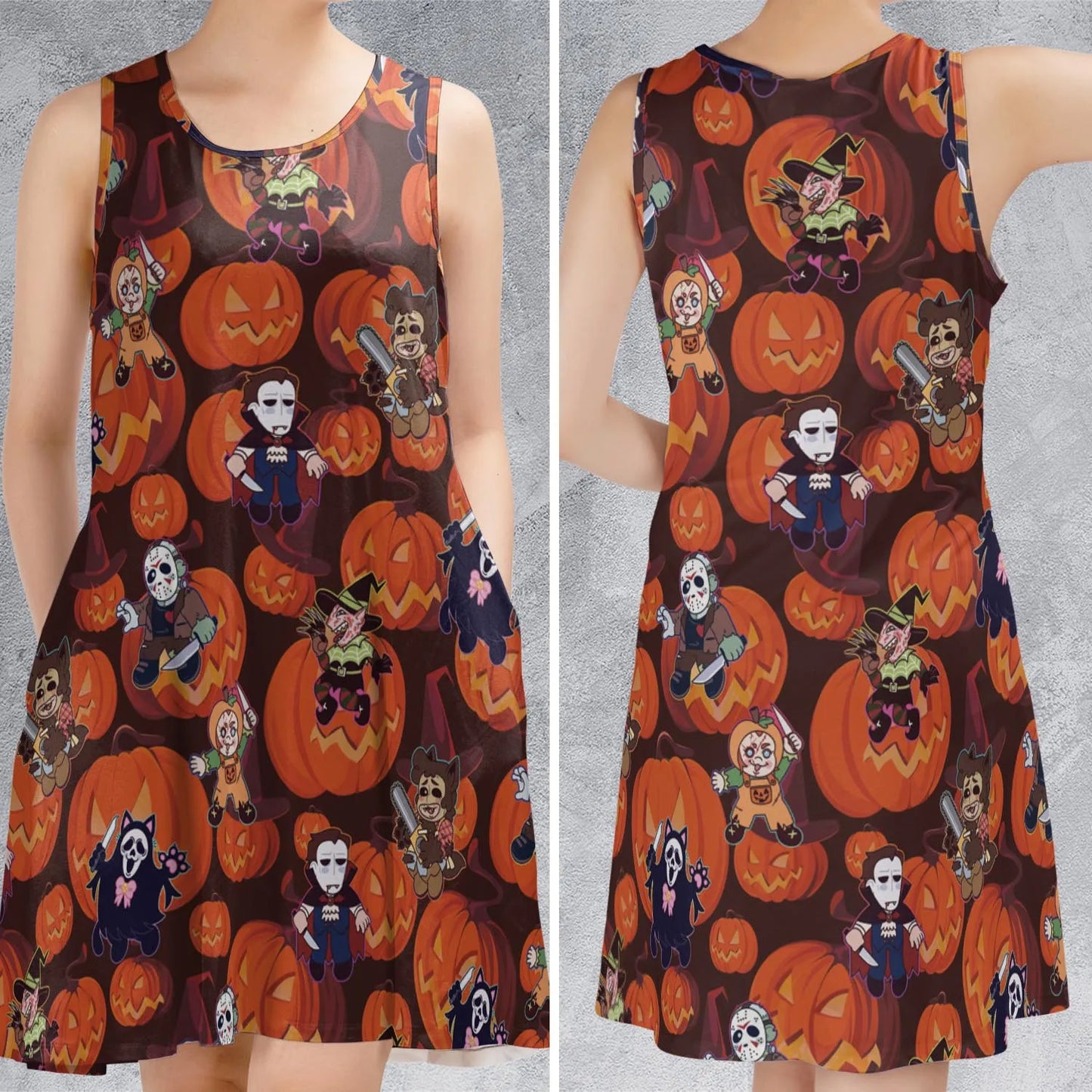 Sleeveless Dress - MTJ19EQN