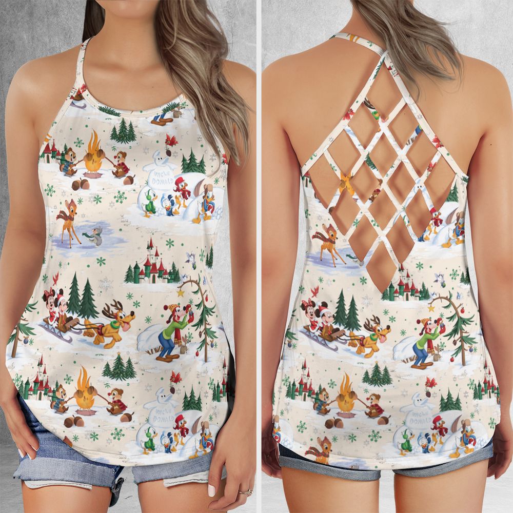 Criss Cross Tank Top - 28J2XN3U -  - 1