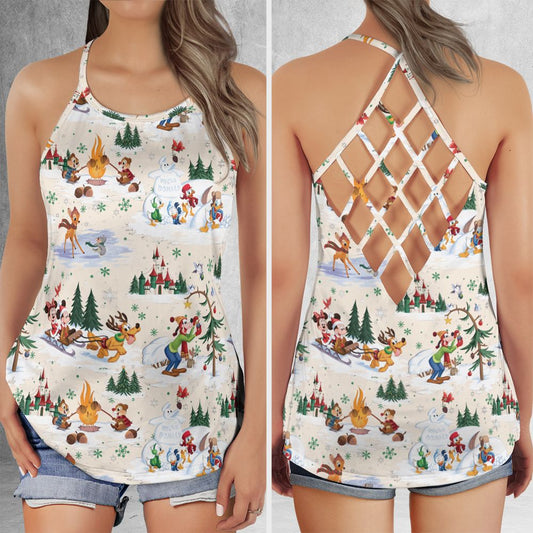 Criss Cross Tank Top - 28J2XN3U -  - 1