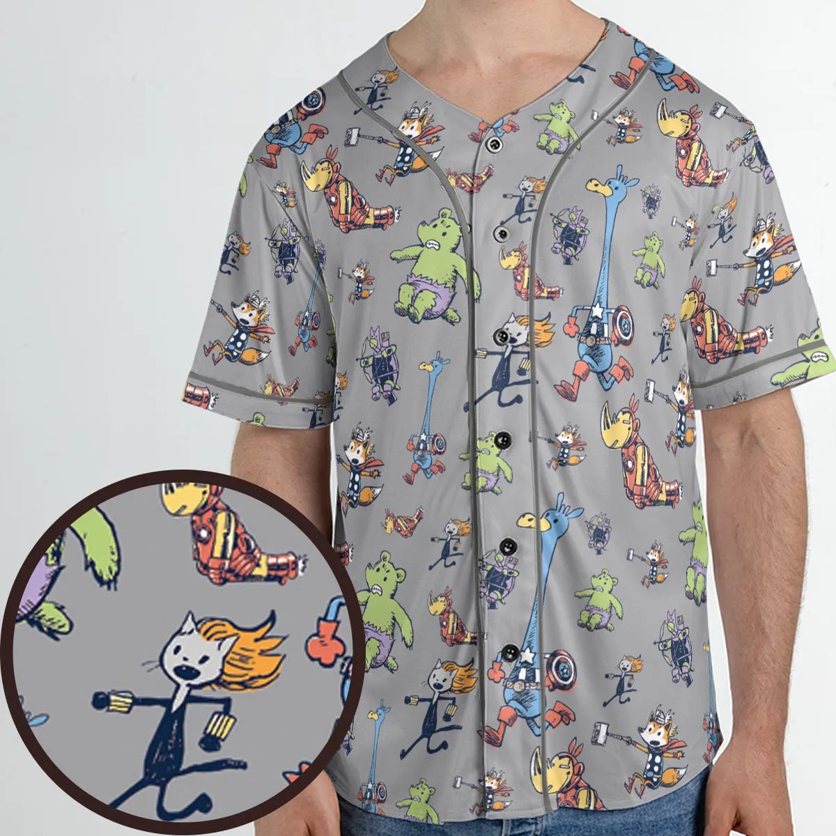 Unisex Baseball Jersey - FKG91ZJR