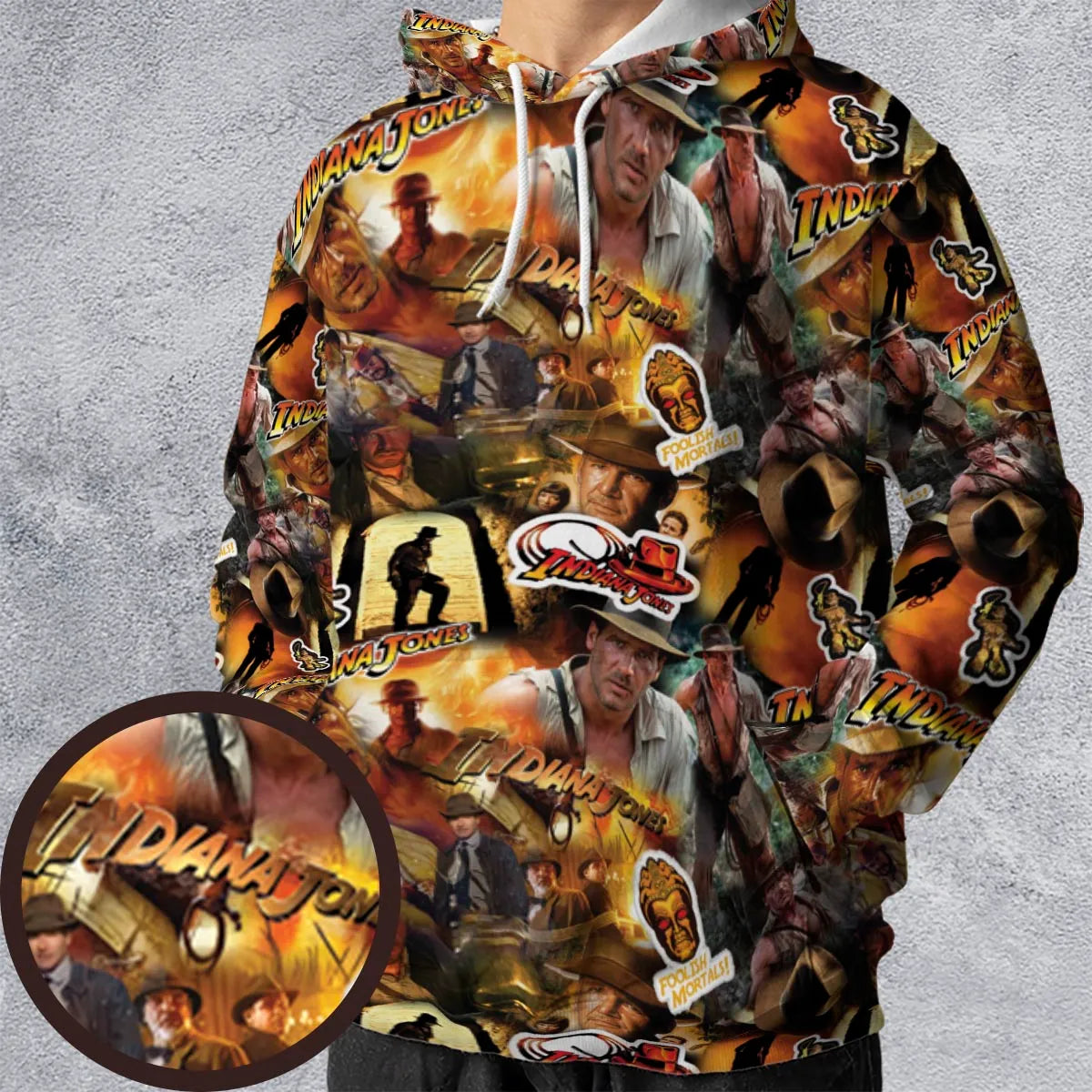 All-over Print Hoodie - SX87VTR3