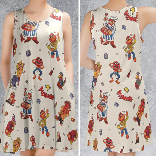 Sleeveless Dress - PU8BVU6E