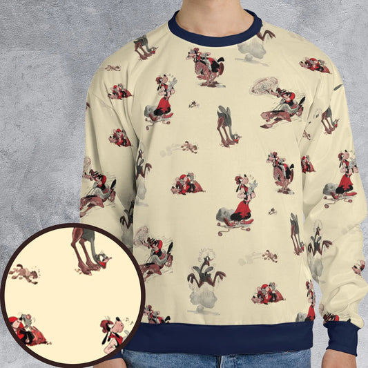 All-over Print Sweatshirt - UULCBHFJ