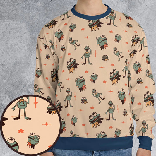 All-over Print Sweatshirt - QPW8418J