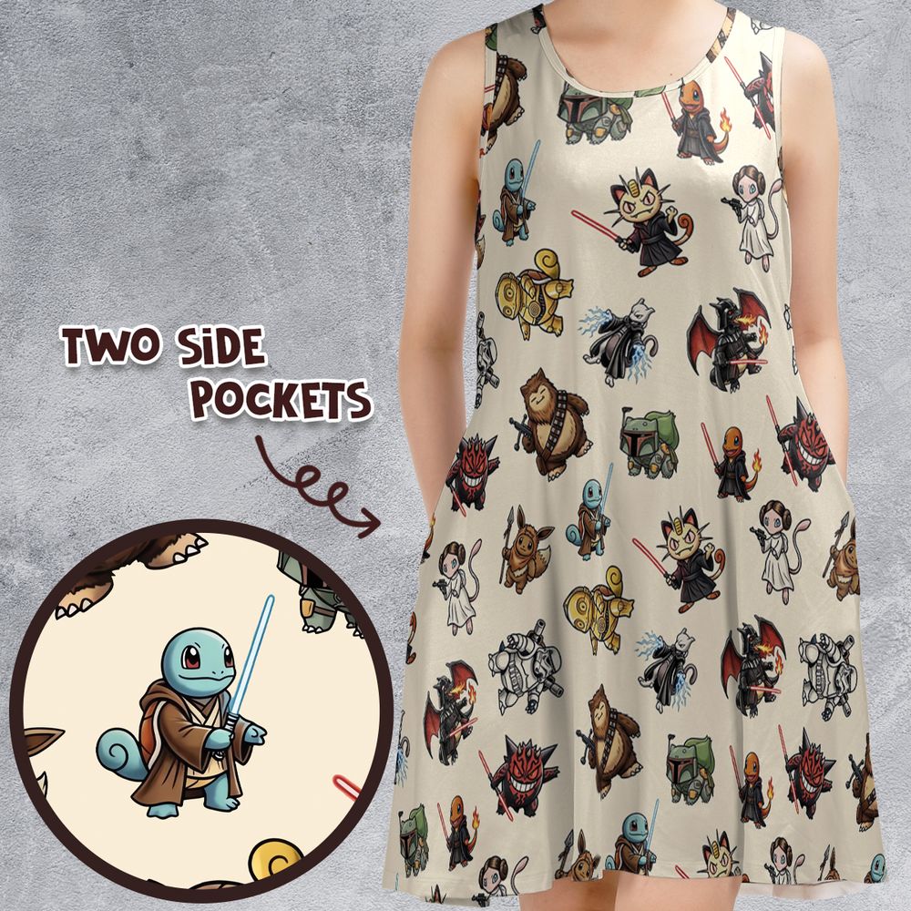 Sleeveless Dress - DBDAUK6A -  - 1