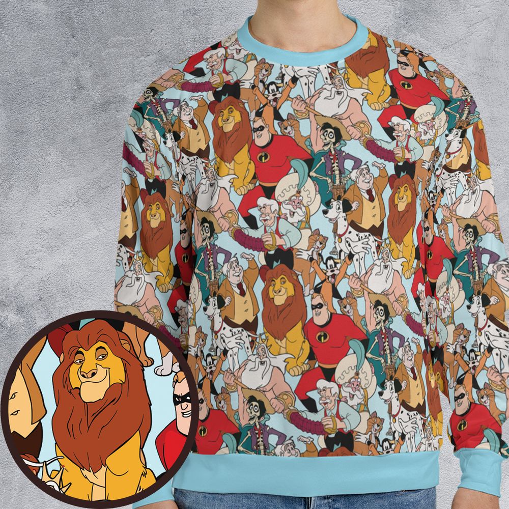 All-over Print Sweatshirt - 6HQC1VAF -  - 1